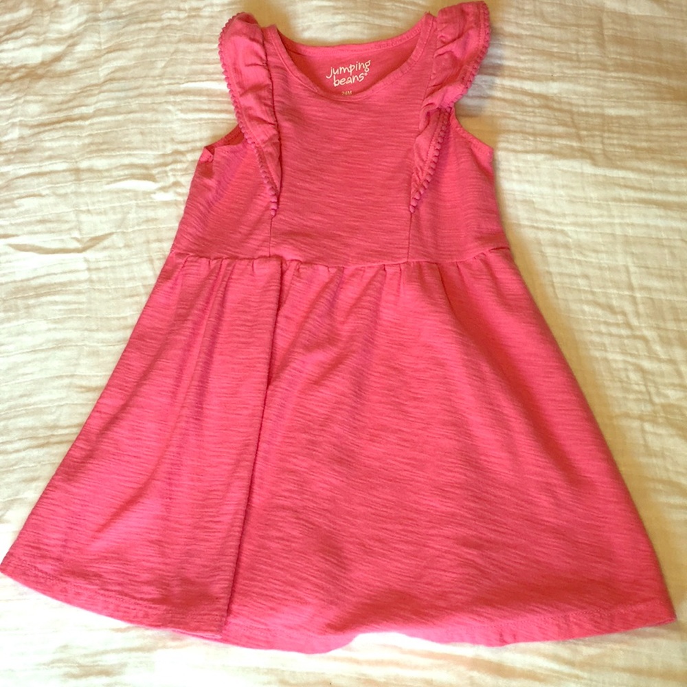 Pink angel winged dress